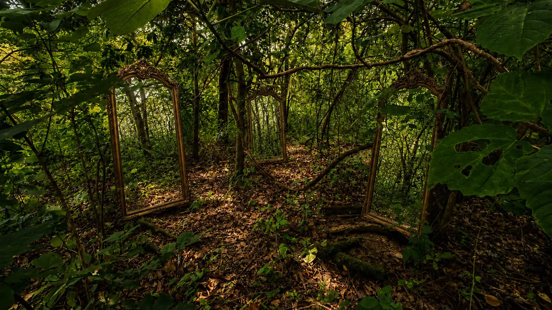 Mirror Forest, bosque con espejos en Nodo Santa Ana